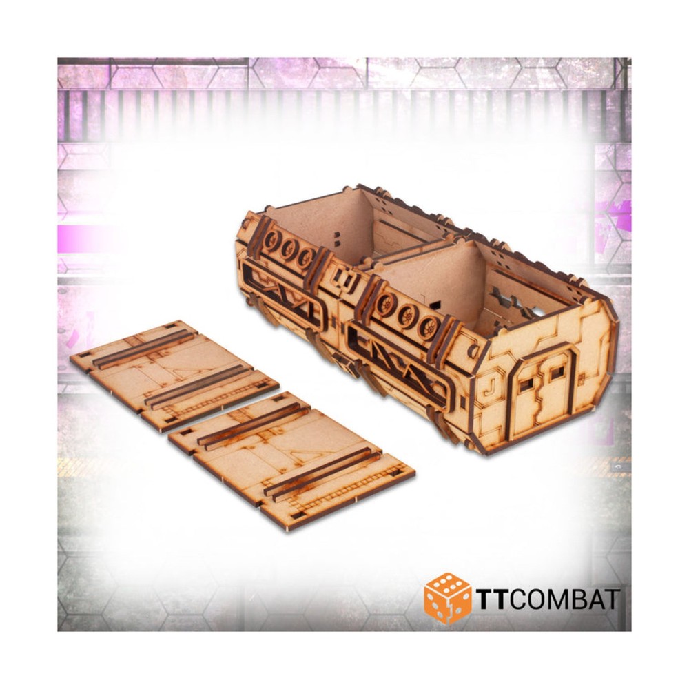 TT Combat Terrain 32mm Prefab Chems Lab Pack SW (New)