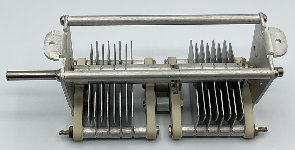 E.F. Johnson, Dual Variable Capacitor, 55 ED 45, Variable Capacitor