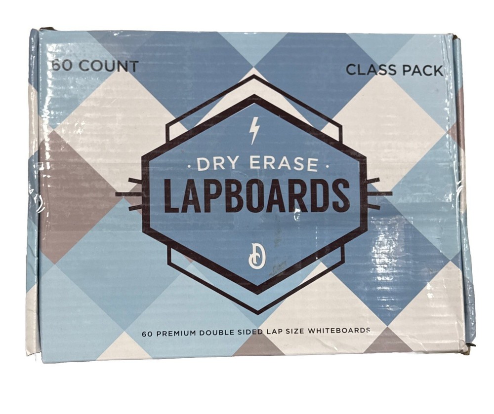 Dry Erase Boards [60pc Double Sided]