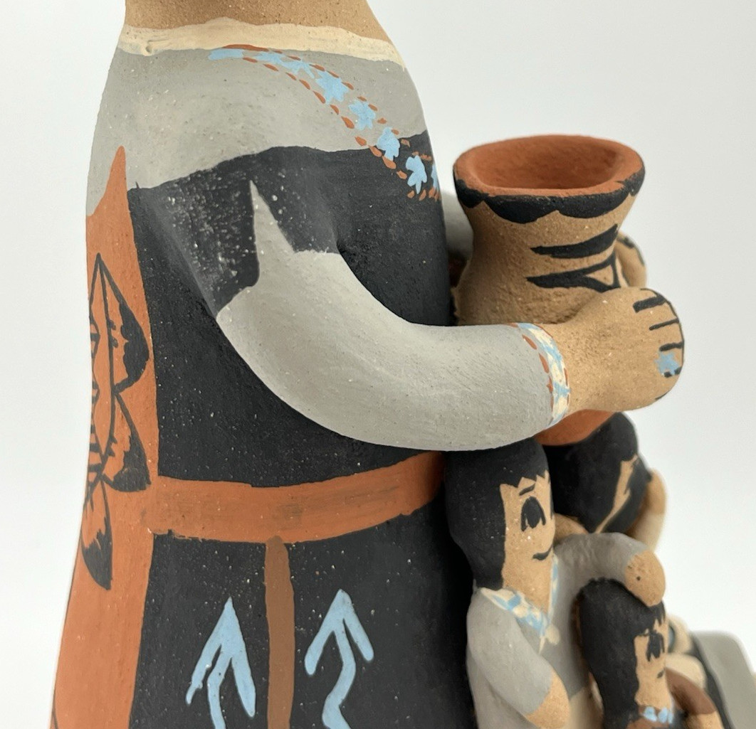 Jemez Pueblo Storyteller by Sabaquie – Southwest Native American