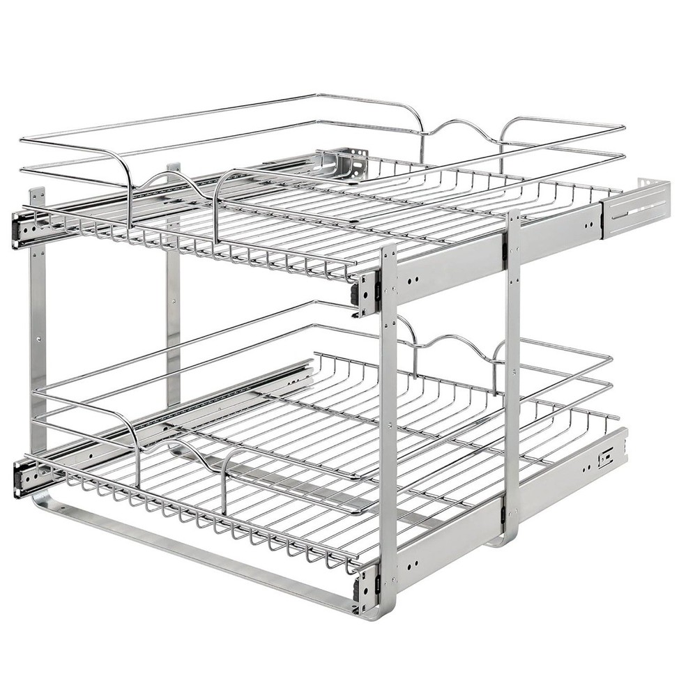 PULL OUT SPICE RACK ORGANIZER FOR CABINET