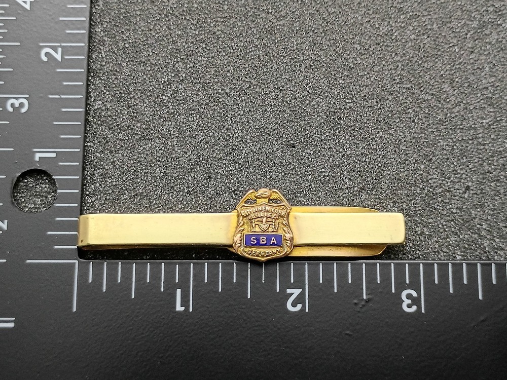 NYPD Sergeant Benevolent Association SBA Tie Clip