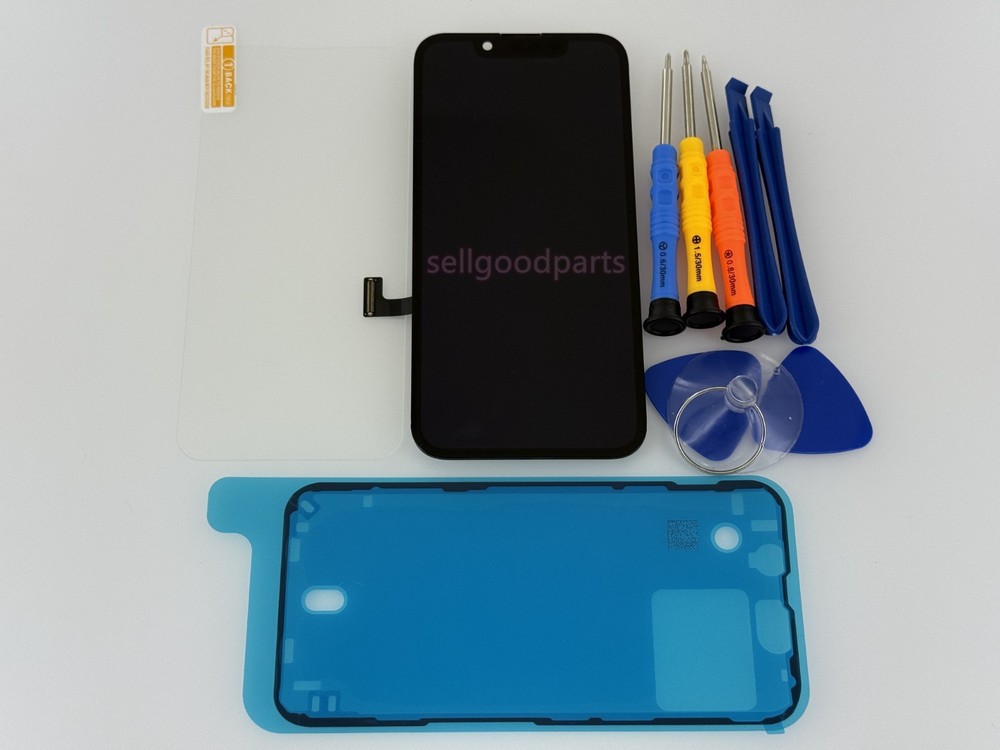 Original OEM iPhone 13 Black OLED Replacement Screen Digitizer "Grade A"