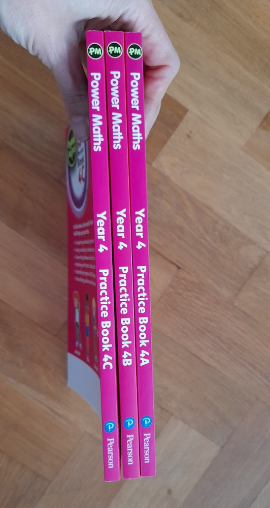 Power Maths year 4 practise book bundle 4A 4B 4C