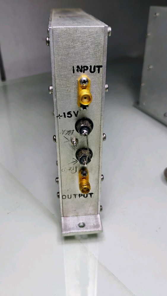 Three Miteq MLV-5-100-3183-6 RF Microwave Modules From NASA Project