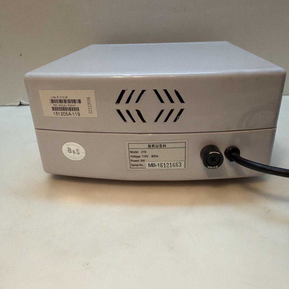 B&S Enterprise Brush Machine D-219P Pro