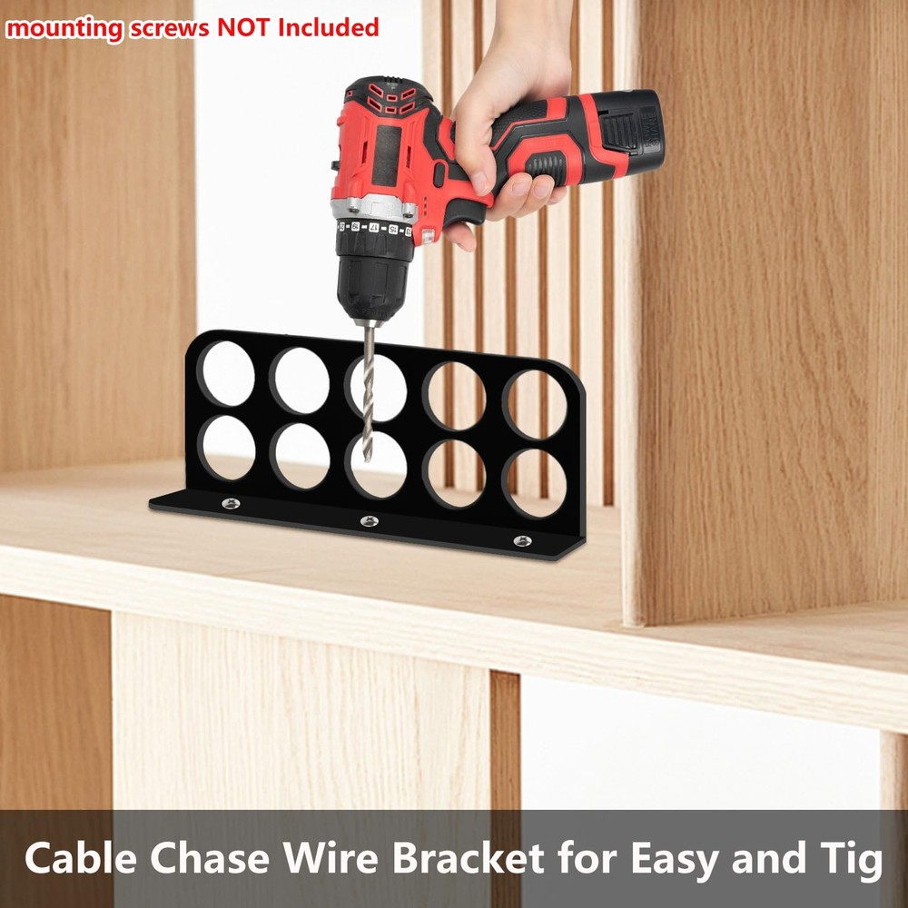 20Pack Cable Chase-Wire Bracket, Cable Support Wire Holder Bracket for NMB El...