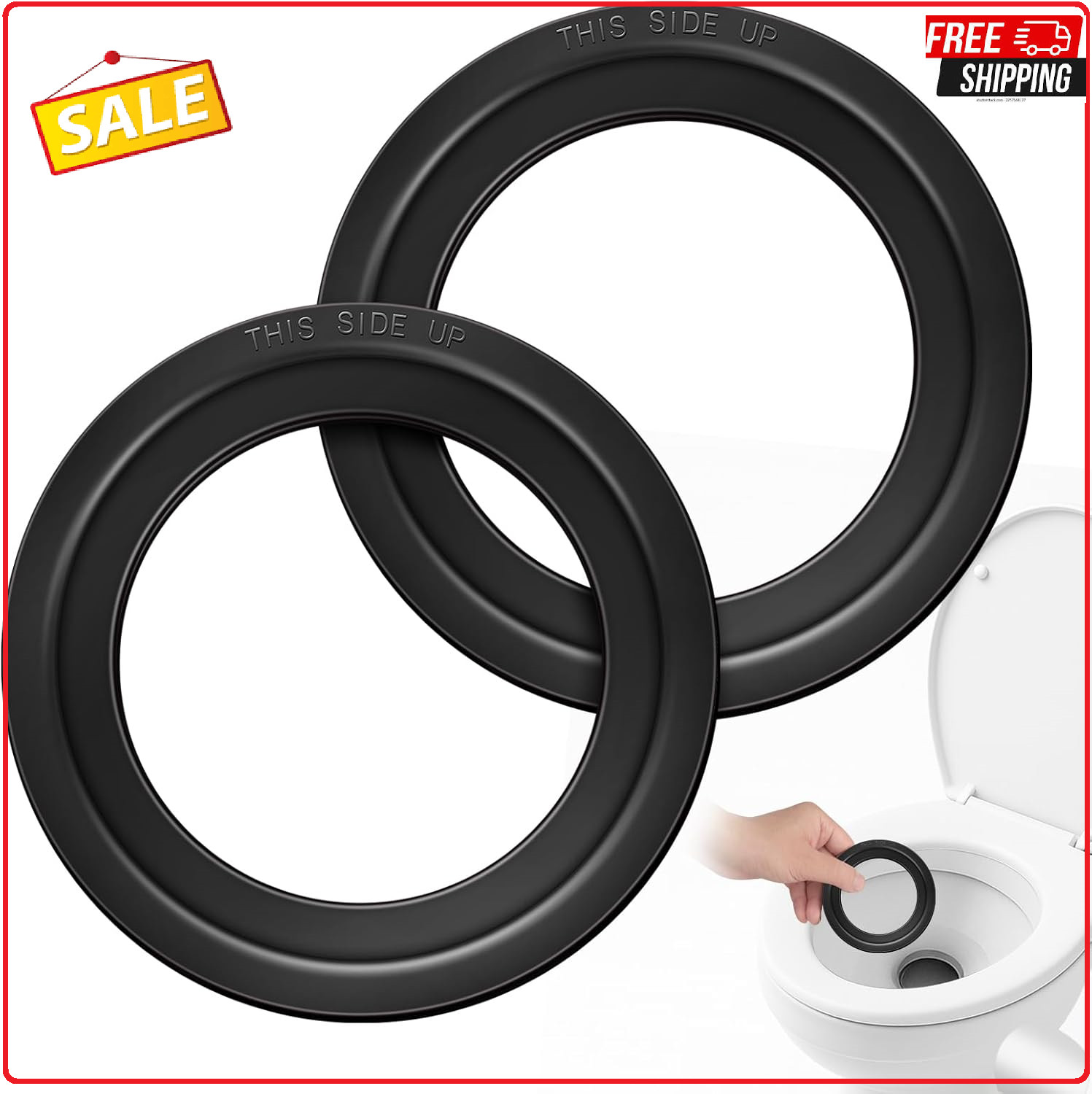 2 Pack RV Toilet Seal Replacement for Dometic 300，310，320 Series,Toilets...