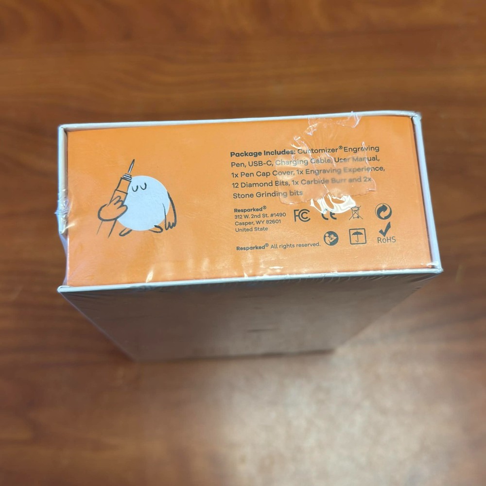 Genuine Resparked CUSTOMIZER Engraving Kit NEW SEALED