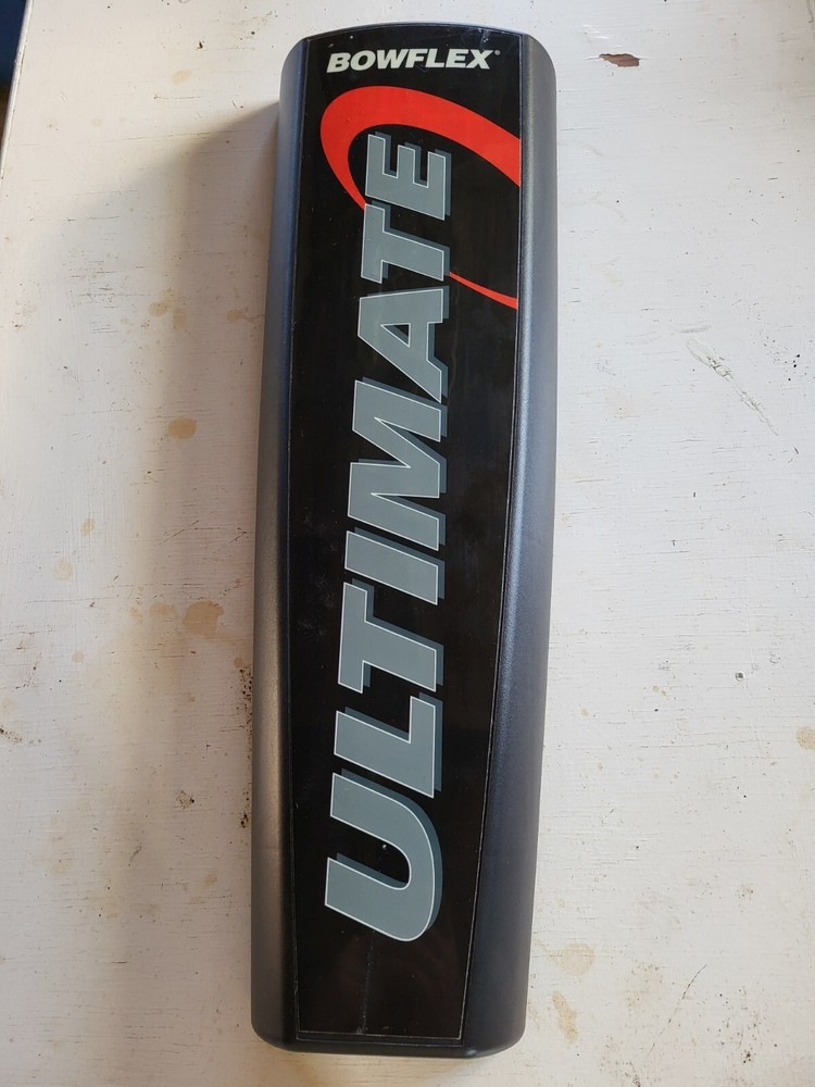 The Bowflex Ultimate Bench Rest Vertical Nameplate Replacement Placard