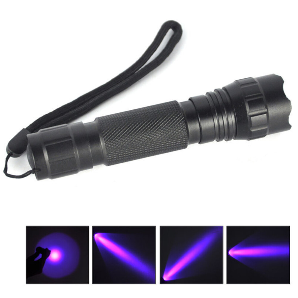 501B UV Light Flashlight Laser Positioning Flashlight 405nm Light Flashlight