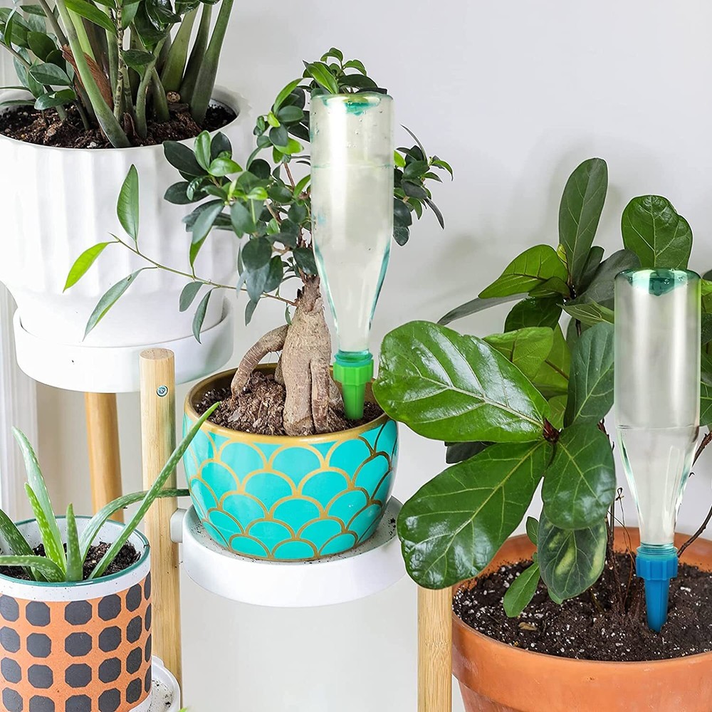 12 Self-Watering Spike Automatically Water Your Garden Using Insert Drip Tools!