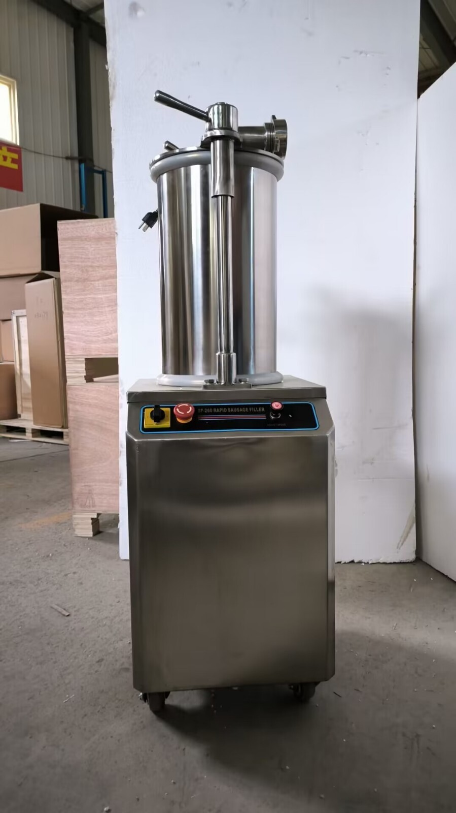 Hydraulic 57 lb. Sausage Stuffer | Automatic 110V | 882 lb/h | Sausage Filling