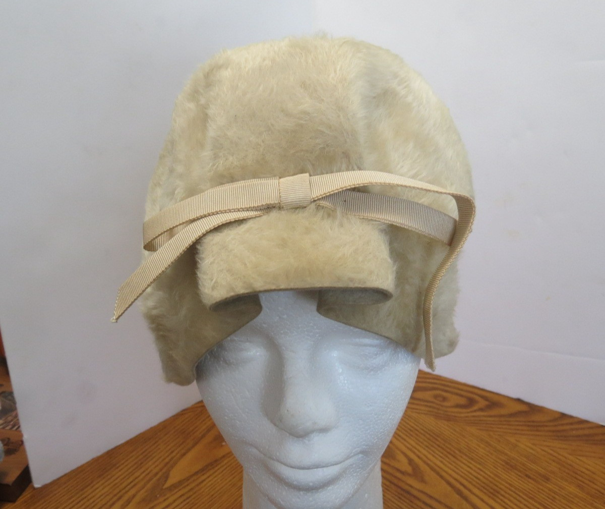 Vintage Fur Hat Mr. John Sophisticate New York Paris Imported Fur
