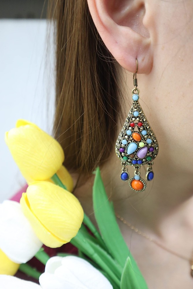 Boho Hypoallergenic Lightweight Dangle Drop Earrings Multiple Styles Earrings...