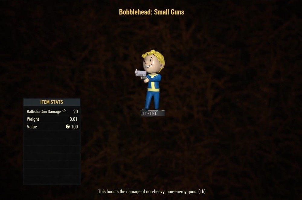 (Xbox) 100 Small Guns Bobbleheads