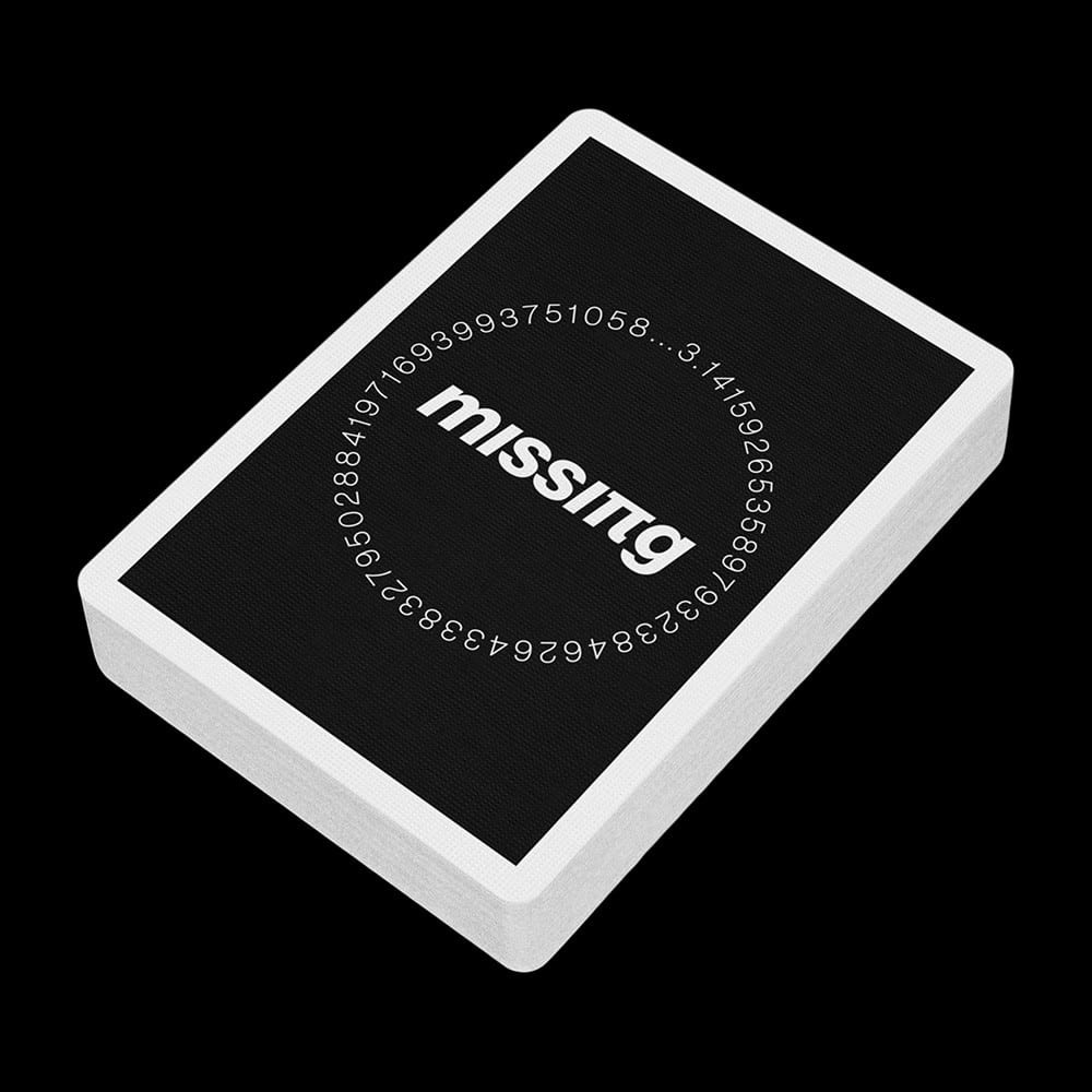 Pi Playing Cards by Missing New York