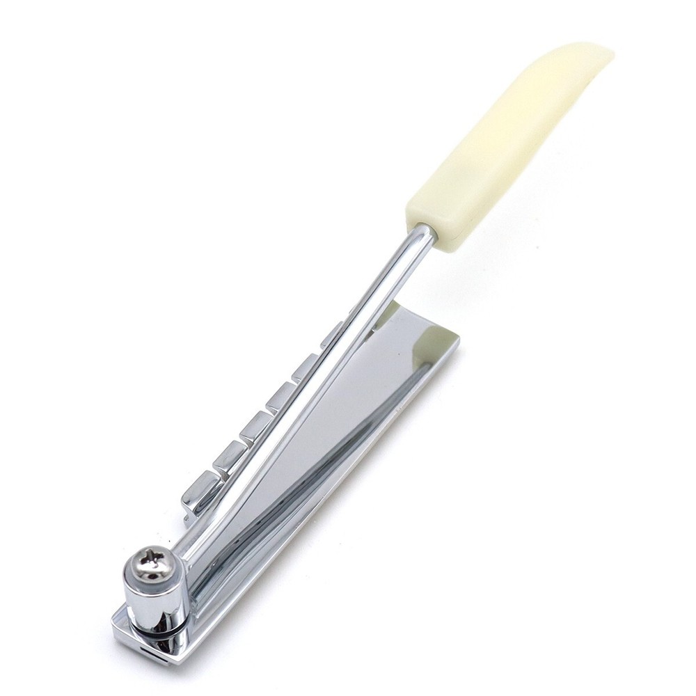 Long Version Bridge Tailpiece Tremolo Arm Whammy Bar Silver for Custom Firebird
