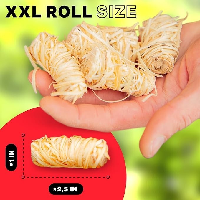 Quick Ignite Fire Starter - 150PCS Fire Starter Rolls For BBQ Fireplace