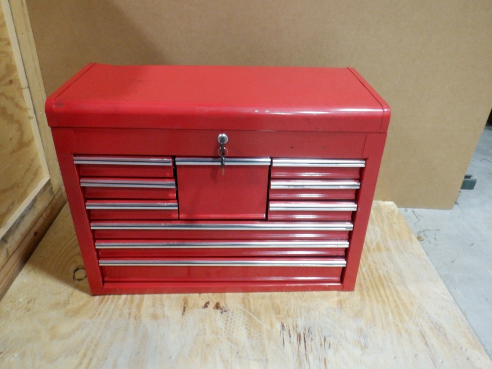 WESTWARD 10 DRAWER TOOLBOX WITH LOCK