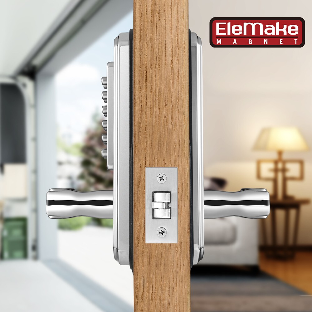 Mechanical Smart Door Lock Keyless Keypad Security Entry Digital Combination R/L