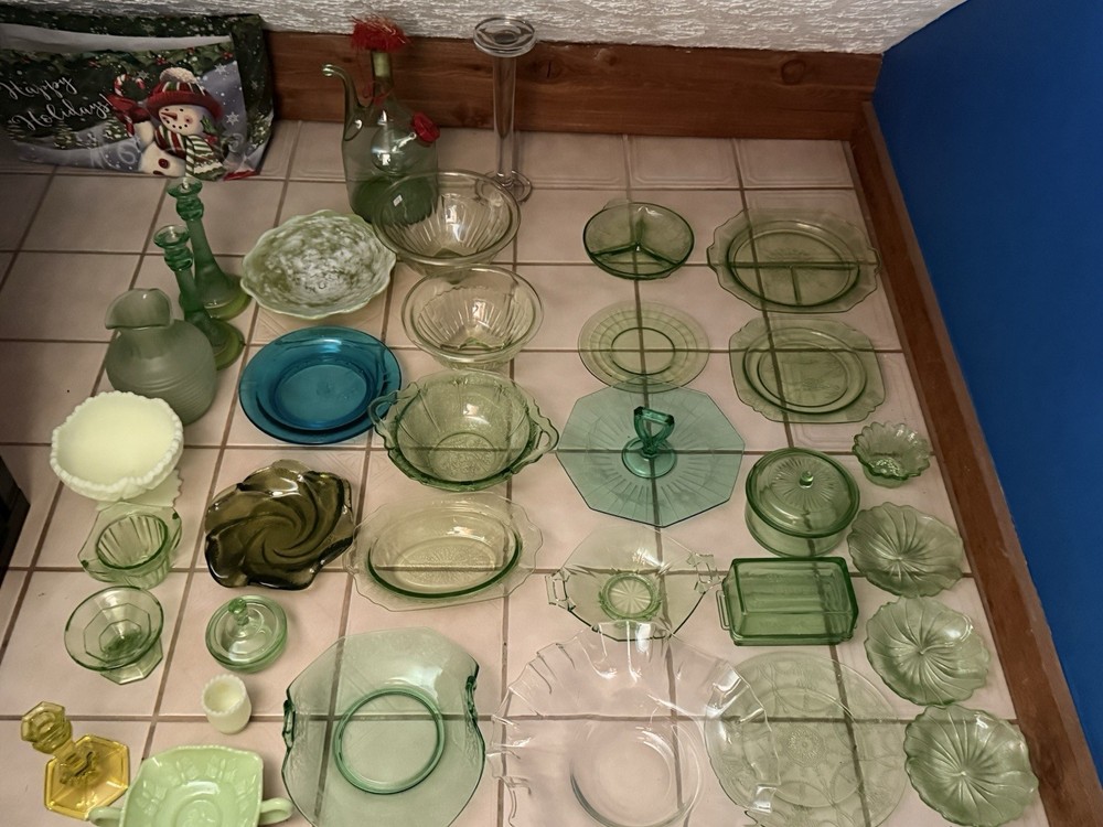 Uranium Glass Mystery Box