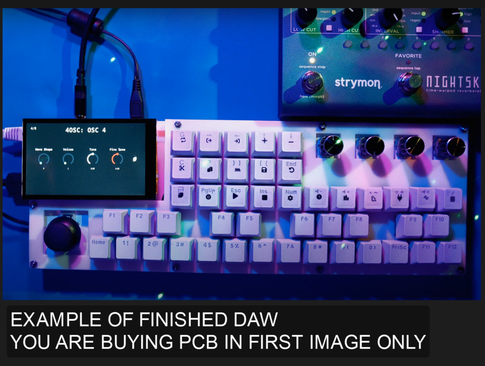 LMN-3 PCB BOARD ONLY- (Latest Version) FundamentalFrequency Open Source DAW-NEW