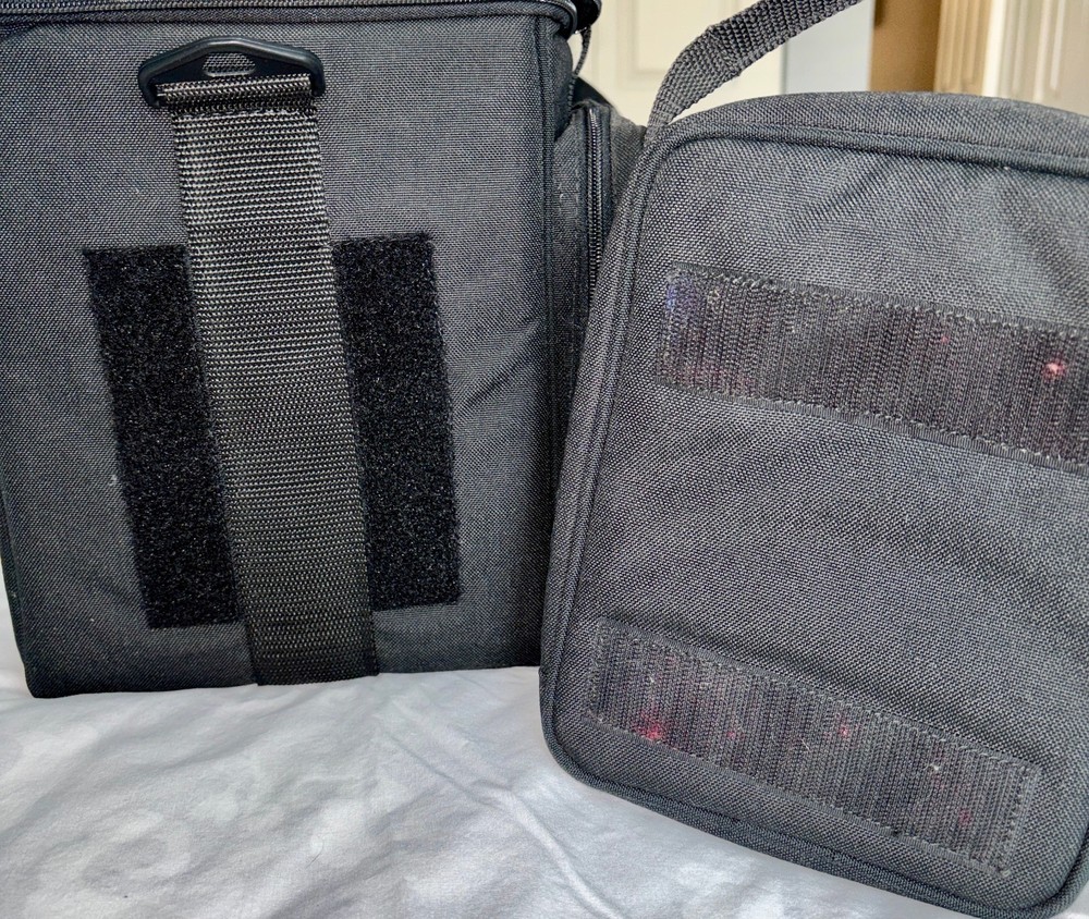 Waller Pilot Flight Bag, Black, Excellent Condition