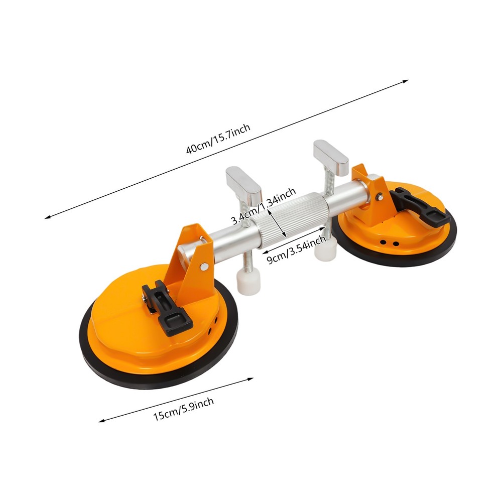 Tile Leveling Splicer, Suction Cup Marble Leveling Splicer Adjustable Height