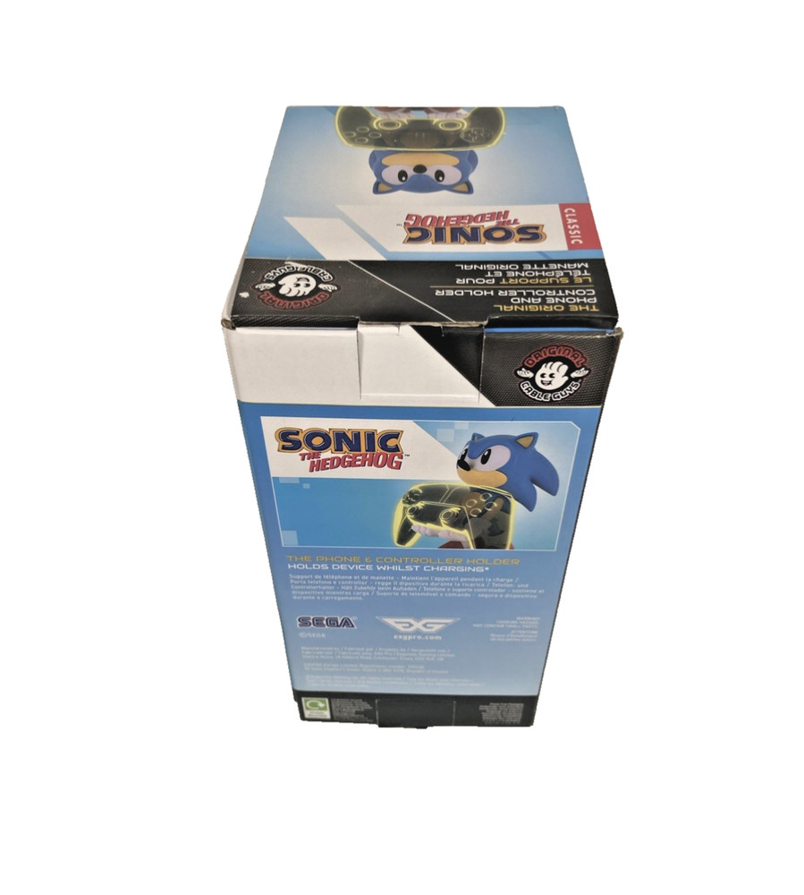 NEW Sonic the Hedgehog Game Controller Stand & Phone Holder by Cable Guy