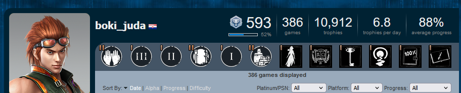 Playstation Platinum Trophy (PS4/PS5)