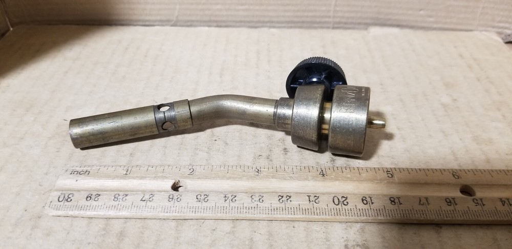 BernzOmatic Model UL 2317 Brass Torch Head Working , VGC