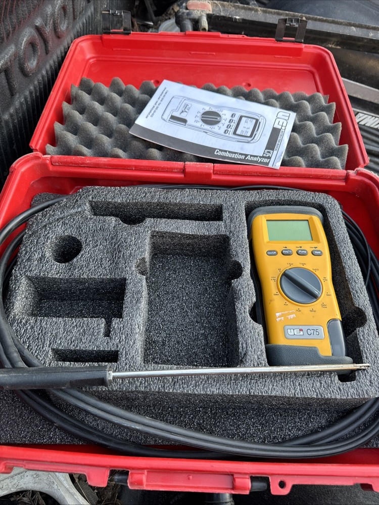UEI C75 Combustion Analyzer - New and Unused