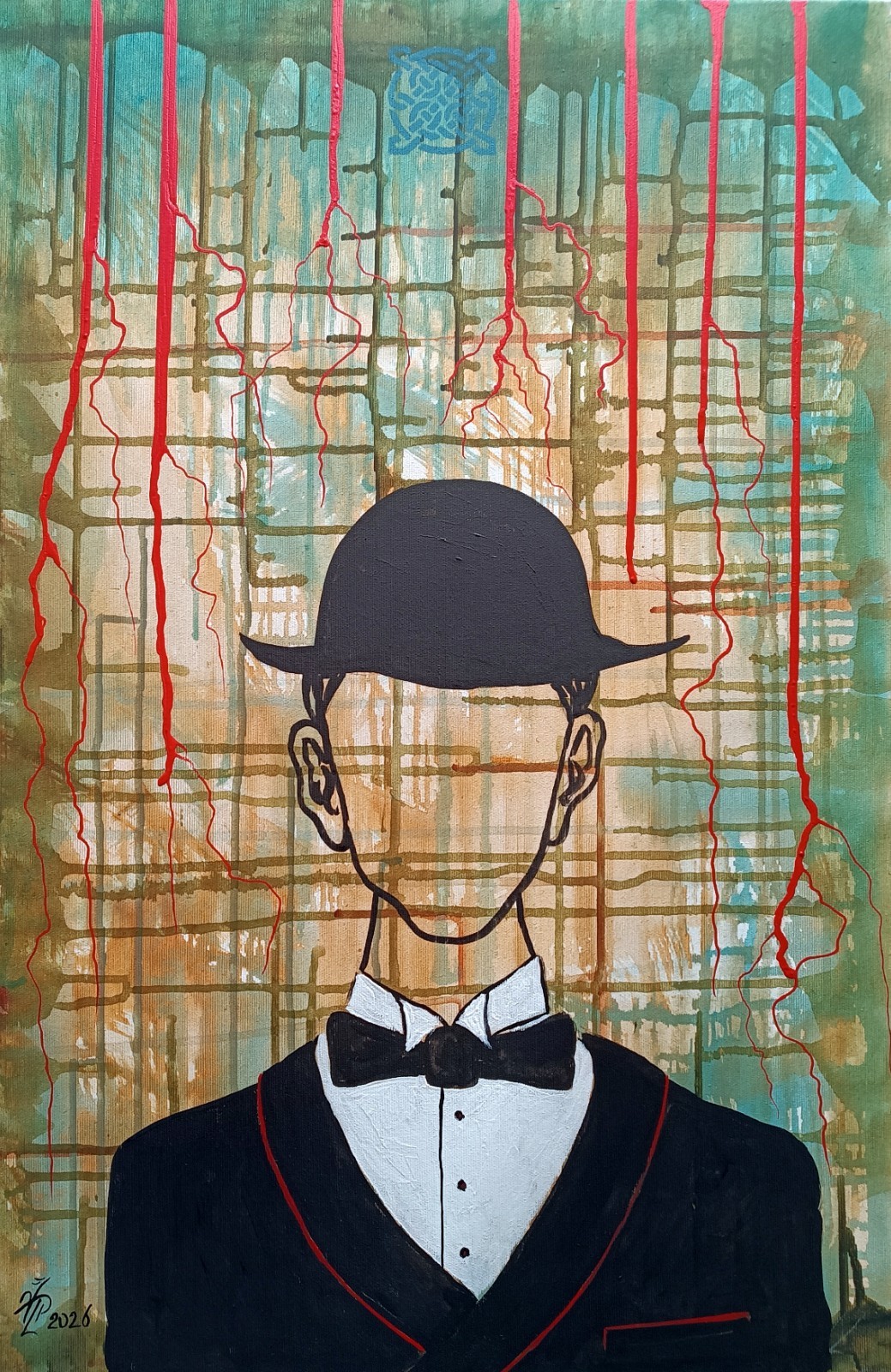 ORIGINAL Oil Painting canvas modern CONTEMPORARY ART surrealism Pronkin 2026 INV