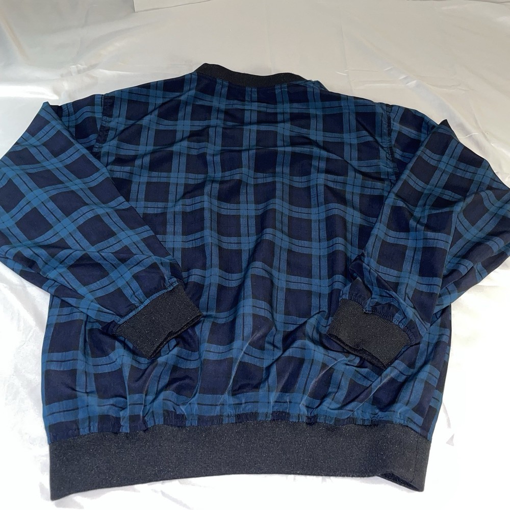 Scottish Winds Mens Large Plaid Check Golf Pullover Long Sleeve CC-487