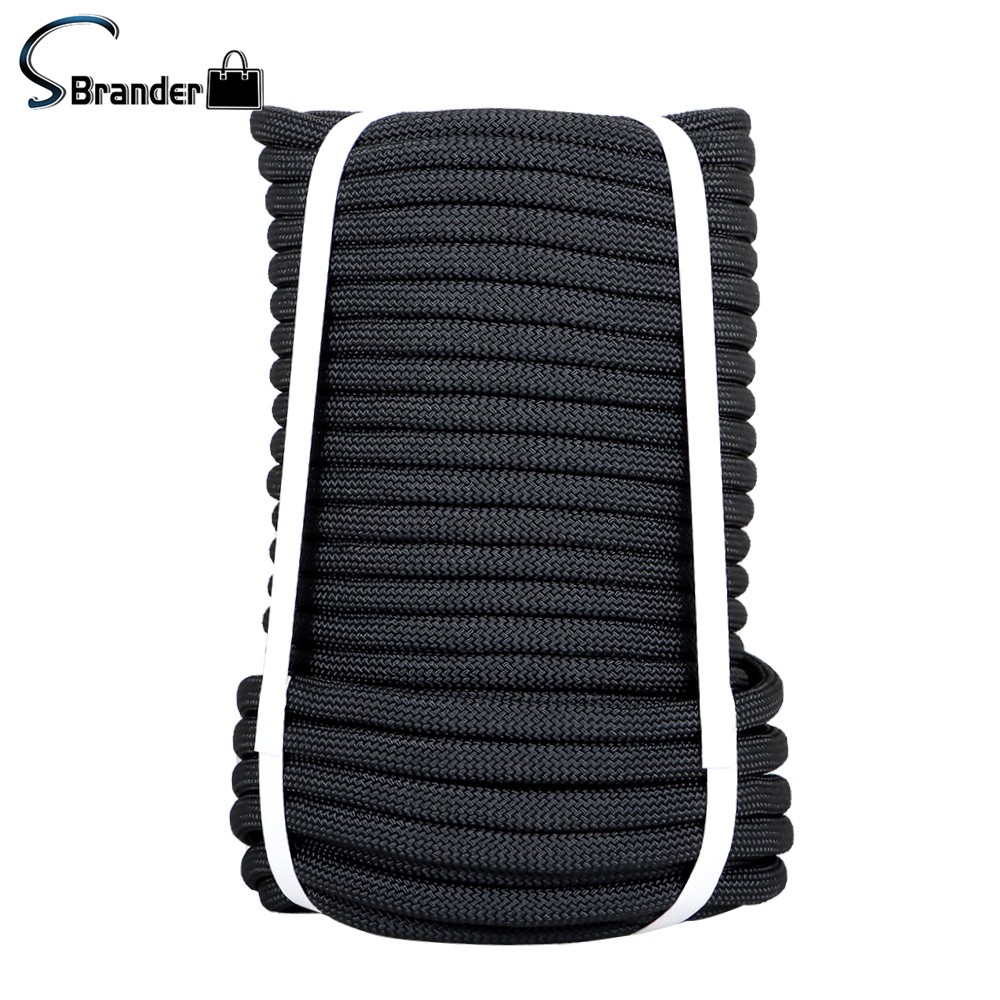 3/8" × 100' Polyest Rope High Strength Pulling Braided Rope 3520Lbs