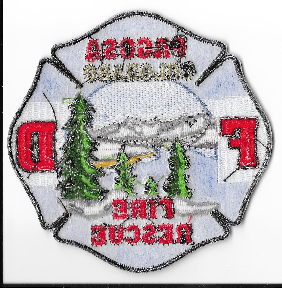 Pagosa Fire Protection District, Colorado Shoulder Patch V1
