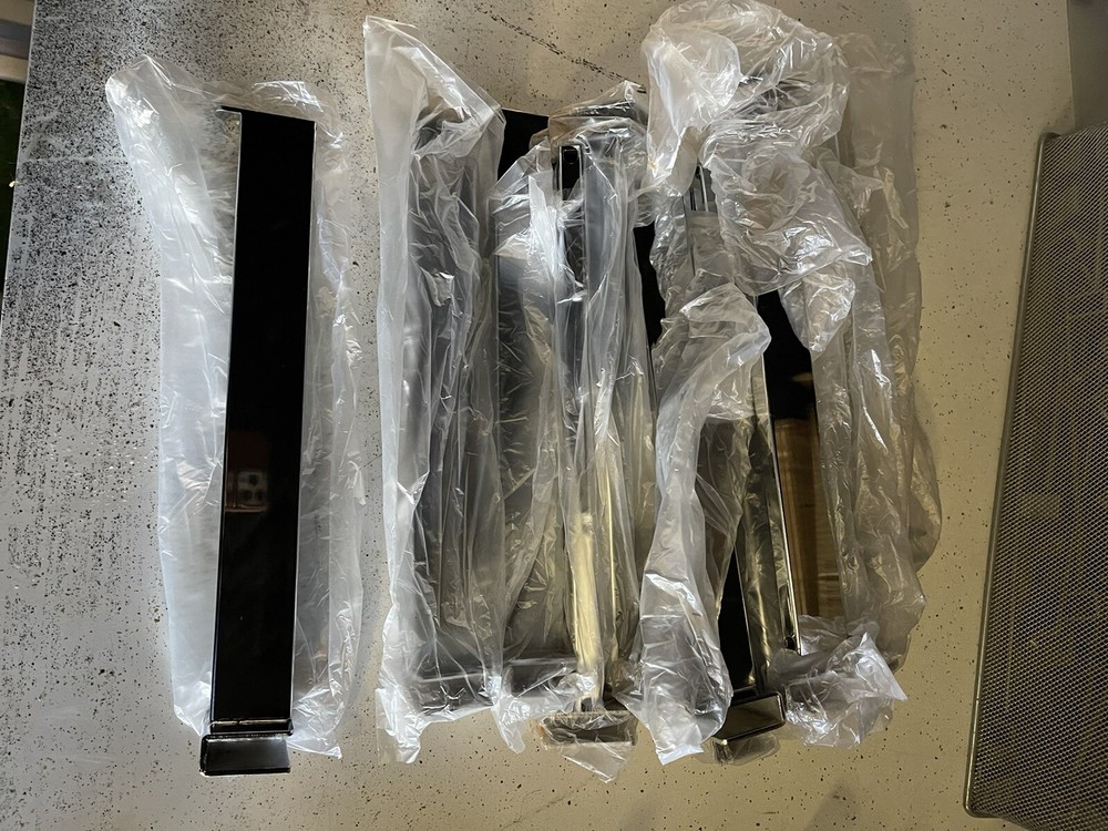 1-1/2'' rectangular hang rods.