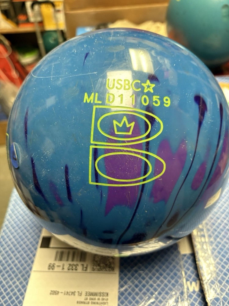 Used Brunswick Method Bowling Ball 15 Pounds