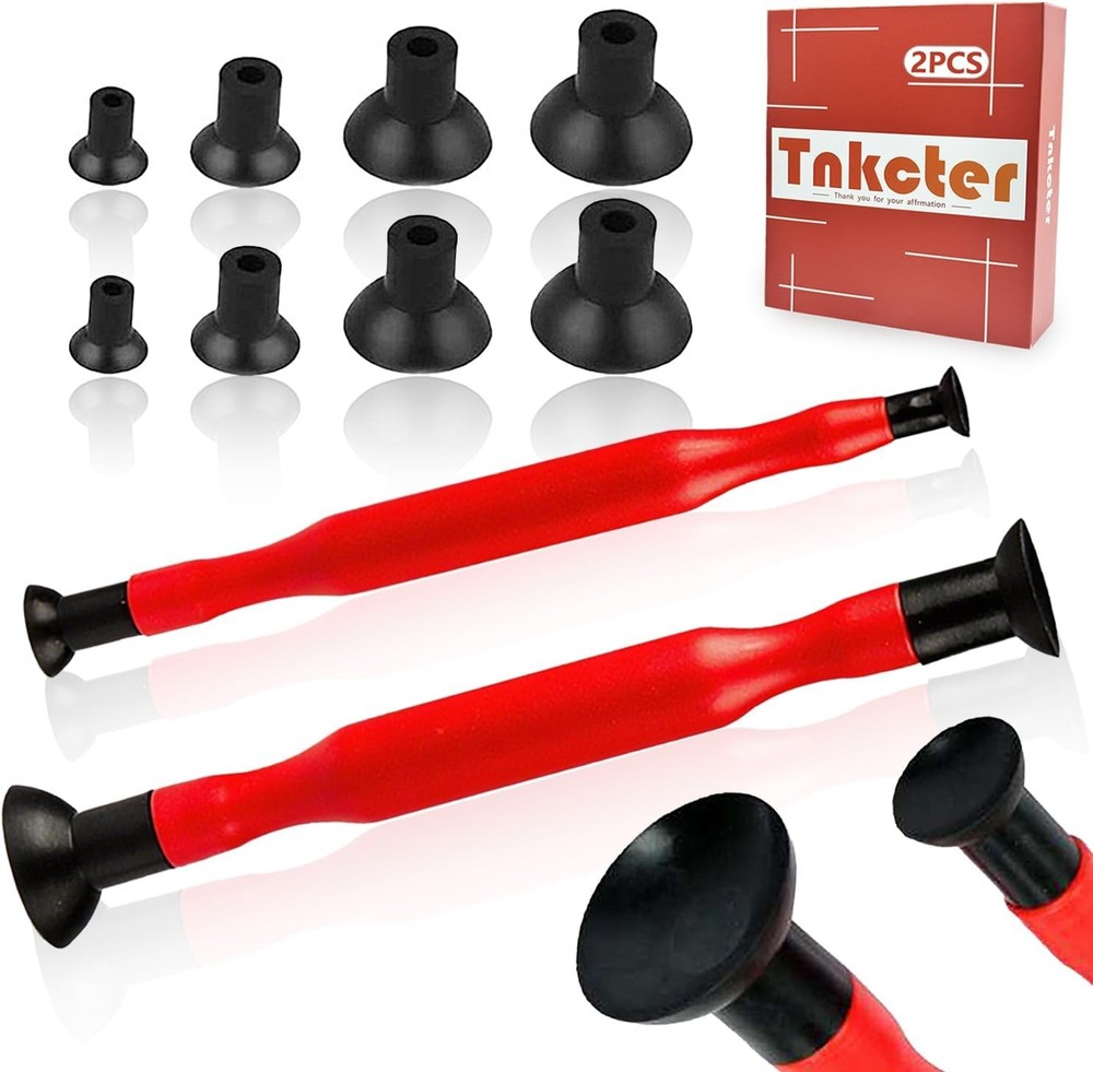 Valve Grinder Set 2 Pieces Grinding Tools for Engine Maintenance Total...