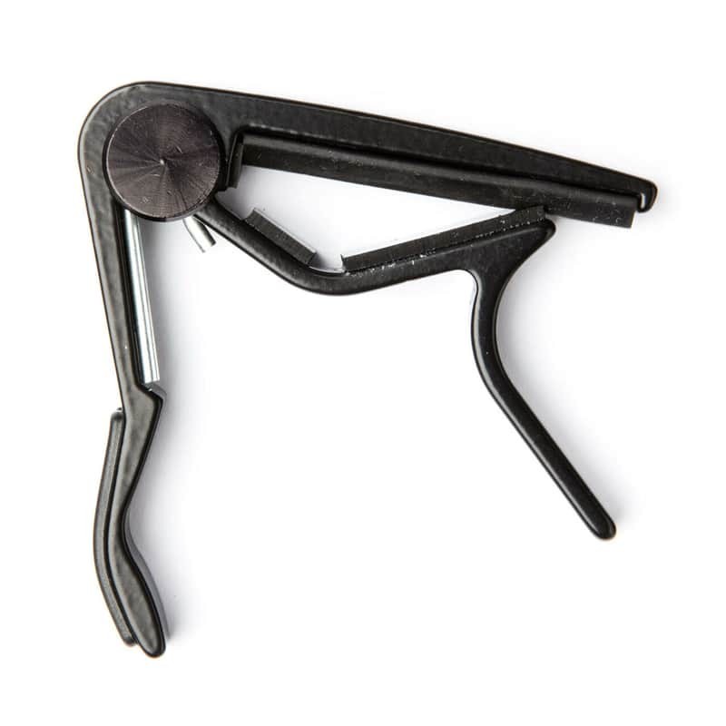 DUNLOP FLAT BLACK TRIGGER CAPO FOR BANJO 85BB
