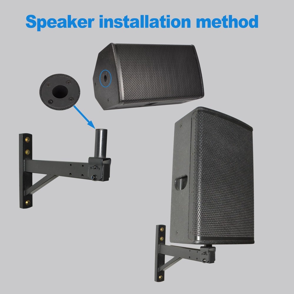 Speaker Wall Mount,Wall Speaker Mount Bracket Design for Professional Audio,T...