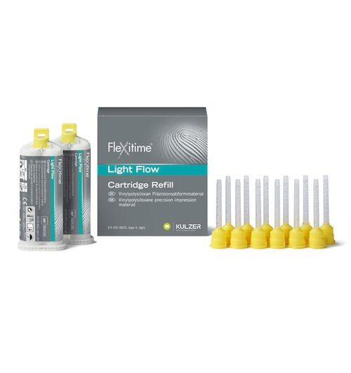 Kulzer Flexitime Light Flow VPS Impression Material Cartridge Refill (50mL 2/Pk)