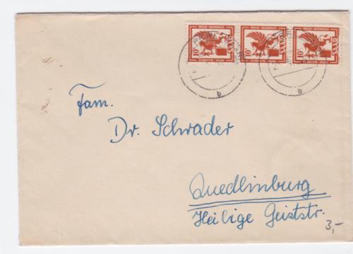 Germany 1952 Saar  stamps cover R20646