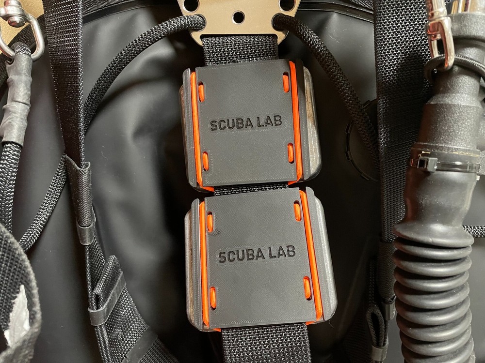 Weight holder plate for sidemount