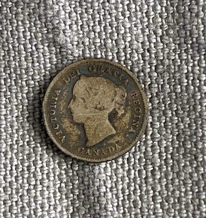 Canada 5 Cent Silver 1891 Lot#39B