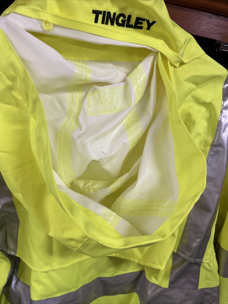 Tingley High Visibility Jacket Full Zipper Size XL ***NO LINING