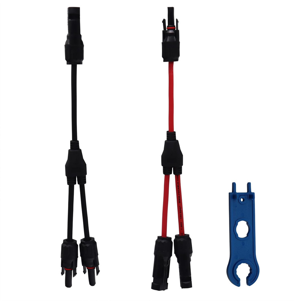 Solar Cable Y Splitter, 6 Mm² Solar Panel Y Plug, Solar Cable Splitter Solar Pan