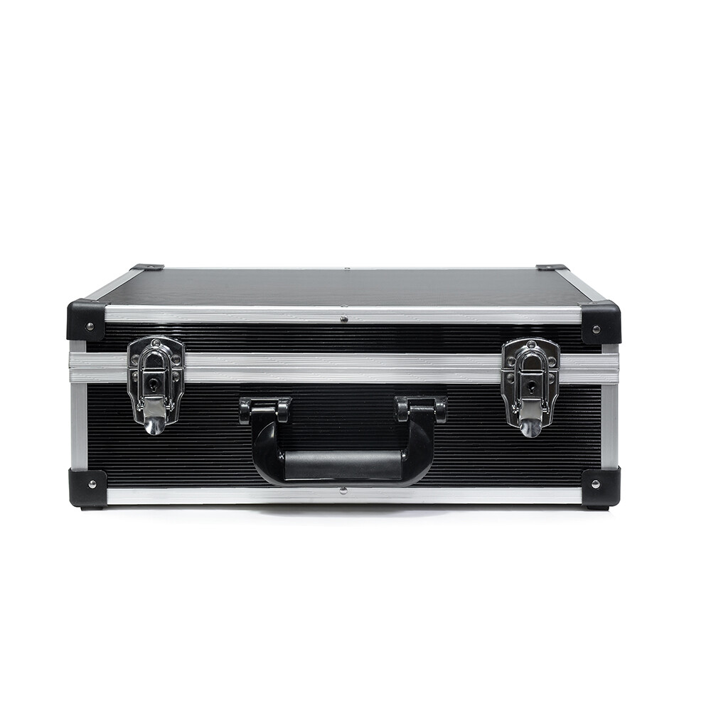 19in Aluminum Case with Customizable Pluck Foam Interior for Instruments Camera