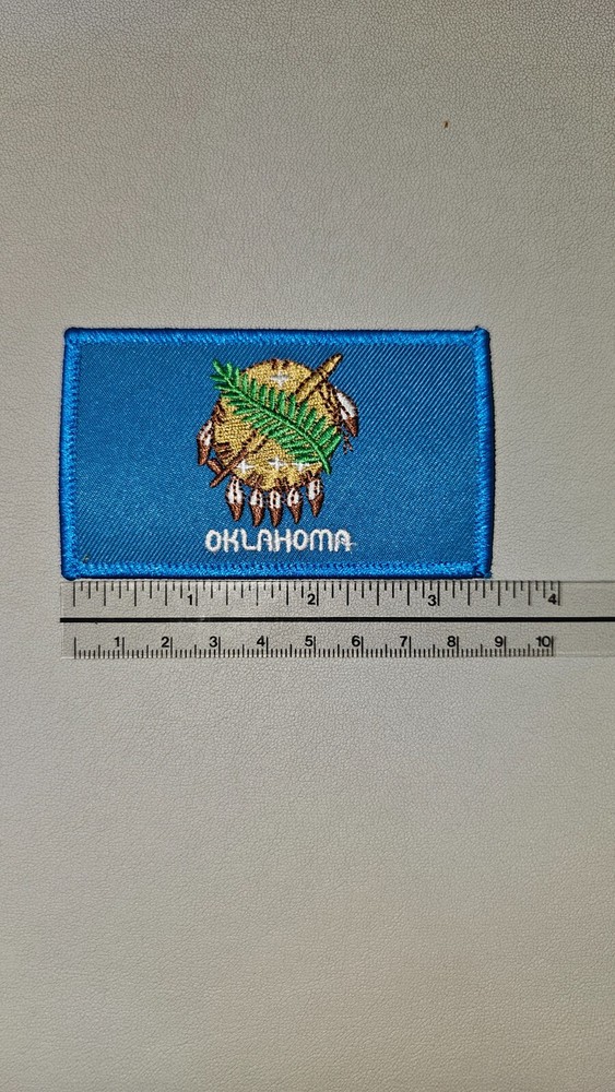 Oklahoma State Flag Patch